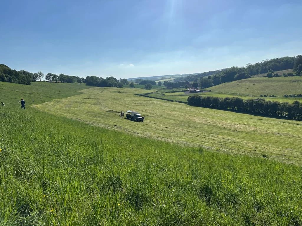 Domaine de La Planquette — paysage vallonnée, terrain de battue simulée